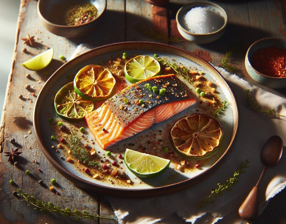 Salmón al Horno con Lima: Receta Fácil y Deliciosa para Impresionar