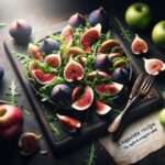 Receta Exquisita: Ensalada de Higos, Manzana y Rúcula – Fácil y Saludable