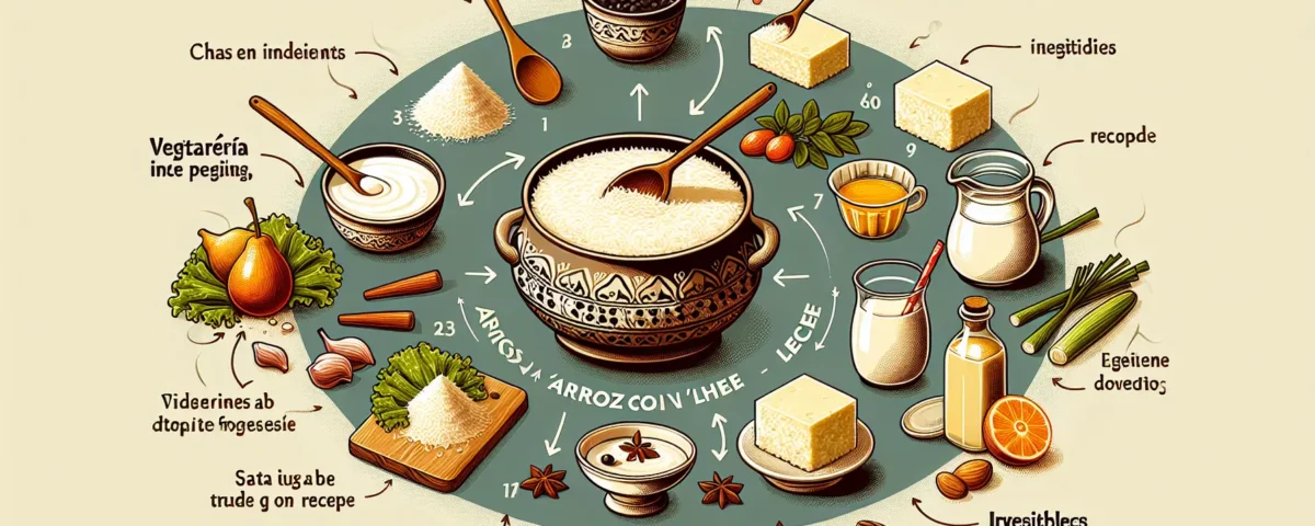 aprende a preparar arroz con leche al estilo espanol una receta de cocina corta y deliciosa para foodies vegetarianos20240224183208 - Recetas de cocina 3 Bocados