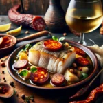 bacalao al estilo iberico receta facil con chorizo y vino blanco para conquistar la dieta mediterranea20240225090108 - Recetas de cocina 3 Bocados