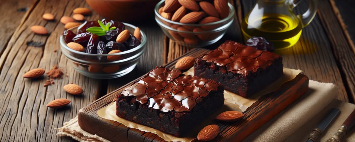 brownies vegetarianos al horno sin azucar ni harina receta internacional desde espana20240229200115 - Recetas de cocina 3 Bocados