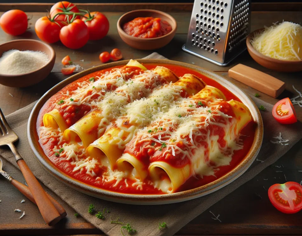 canelones arguinano al horno una delicia espanola con tomate bechamel y queso rallado20240225120235 - Recetas de cocina 3 Bocados