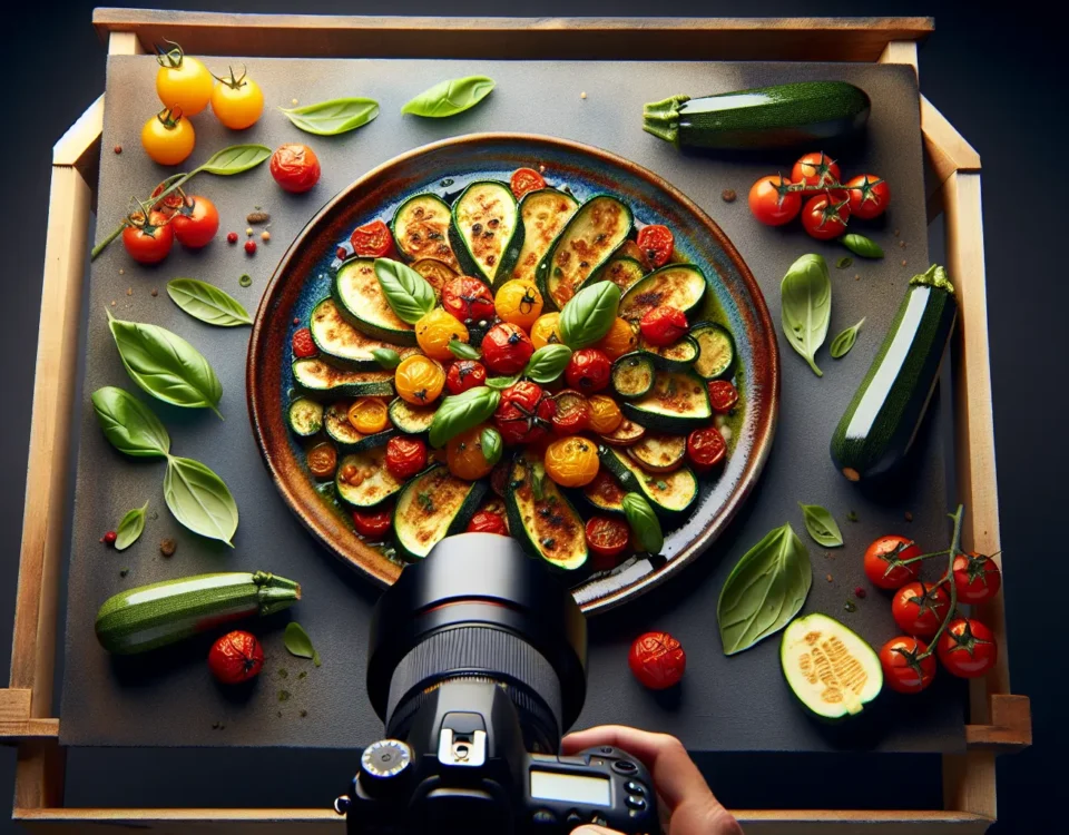 crujientes sorpresas mediterraneas recetas con calabacin al horno tomate cherry y albahaca ideal para vegetarianos y sin gluten en espana20240225173132 - Recetas de cocina 3 Bocados