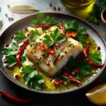 delicias del mar descubre la mejor receta de bacalao facil al estilo mediterraneo con un toque espanol salteado y marinado en la salsa de aceite de oliva perejil laurel y guindilla20240225080046 - Recetas de cocina 3 Bocados