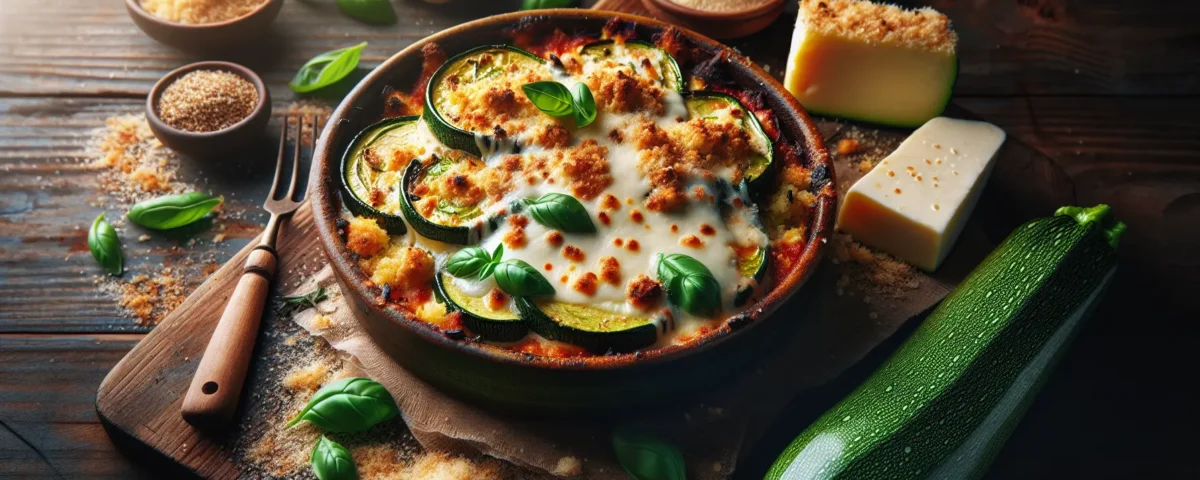 delicias mediterraneas al horno recetas con calabacin al horno al estilo italiano con mozzarella pan rallado y aromas de albahaca desde espana20240225193232 - Recetas de cocina 3 Bocados