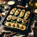 delicias mediterraneas desde espana como preparar calabacines al horno con mozzarella y toques de oregano y albahaca ideal para una dieta vegetariana sin carne20240225200120 - Recetas de cocina 3 Bocados