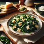 deliciosa receta de cocina casera espanola espinacas salteadas con queso manchego perfecta para una dieta vegetariana y saludable20240225050112 - Recetas de cocina 3 Bocados