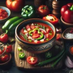 deliciosa receta espanola de gazpacho andaluz refresca tu verano en madrid con tomate cebolla y pimiento verde20240222170211 - Recetas de cocina 3 Bocados