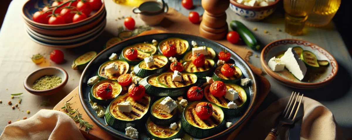 descubre la magia mediterranea recetas con calabacin al horno feta y tomate cherry para una deliciosa cena vegetariana en espana20240225170128 - Recetas de cocina 3 Bocados