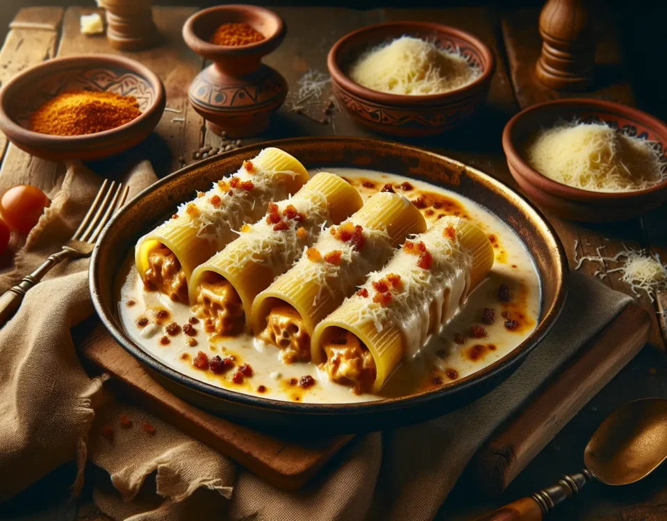 descubre la receta canelones arguinano una explosion de sabor al horno con bechamel y queso rallado en espana20240225123047 - Recetas de cocina 3 Bocados