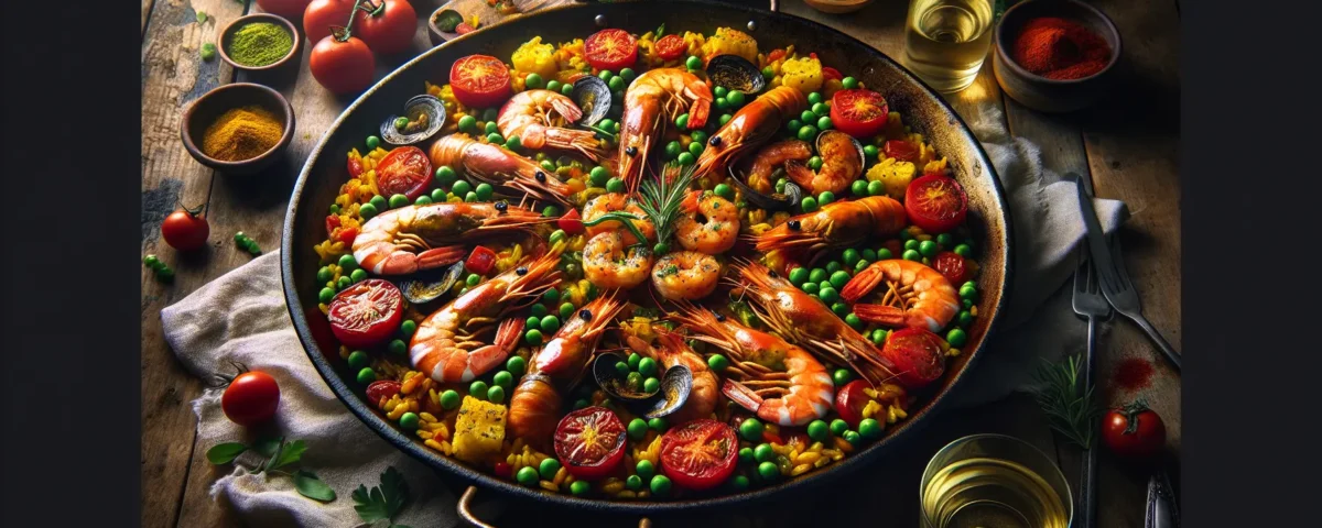 descubre la ultima recetas de lola en la cocina paella colorida al estilo mediterraneo un viaje de sabores desde espana20240226040140 - Recetas de cocina 3 Bocados