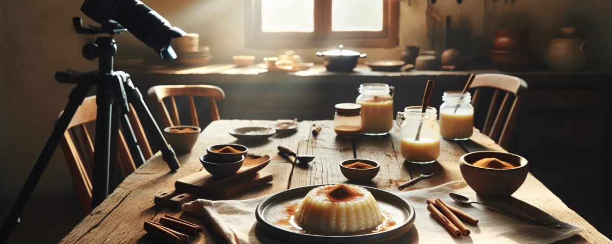 dulce encanto mediterraneo descubre una receta de cocina corta de arroz con leche a la espanola vegetariana y cocida a fuego lento20240224180234 - Recetas de cocina 3 Bocados