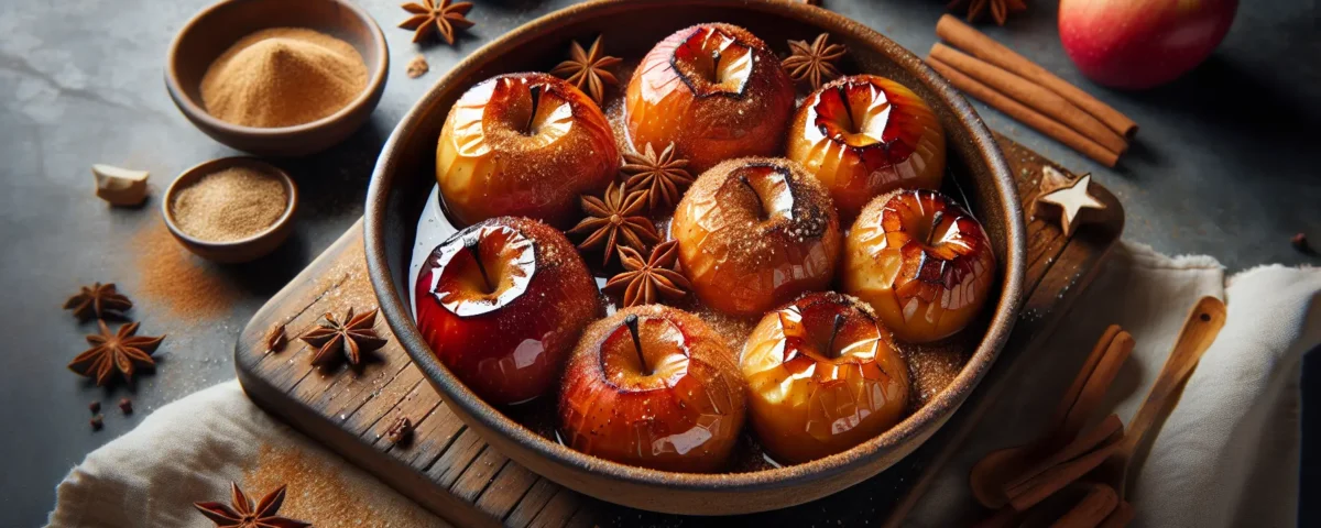 manzanas al horno con canela y nuez moscada descubre la recet estrella de la gastronomia tradicional espanola perfecta para vegetarianos y sin gluten20240229203114 - Recetas de cocina 3 Bocados