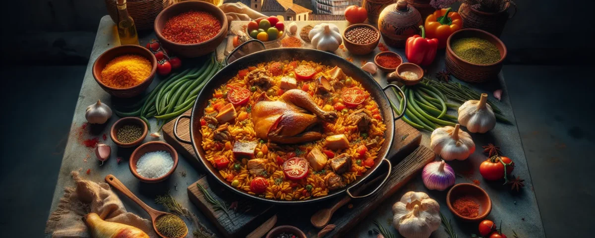 paella valenciana descubre la receta tradicional espanola con pollo conejo y azafran desde el corazon de madrid20240222173638 - Recetas de cocina 3 Bocados