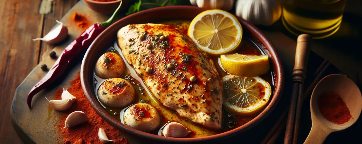 pechuga de pollo al limon estilo espanol descubre una fiesta de sabores con ajo vino blanco y pimenton20240222175319 - Recetas de cocina 3 Bocados