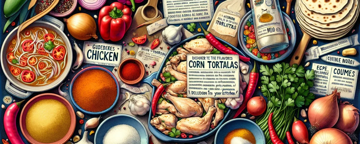 pollo a la mexicana con tortillas de maiz hechas en casa descubre los sabores de madrid en tu cocina20240217130406 - Recetas de cocina 3 Bocados