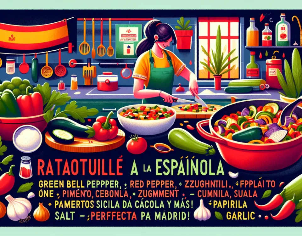 ratatouille a la espanola receta facil y sana con pimientos cebolla y mas perfecta para madrid20240213185338 - Recetas de cocina 3 Bocados