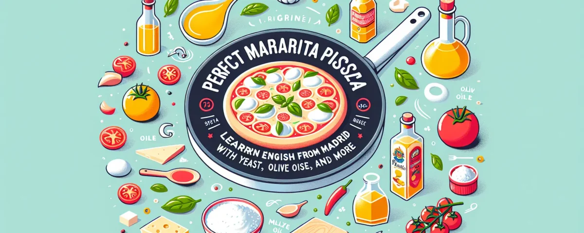 receta de pizza margarita perfecta aprende en ingles desde madrid con yeast olive oil y mas20240217063110 - Recetas de cocina 3 Bocados