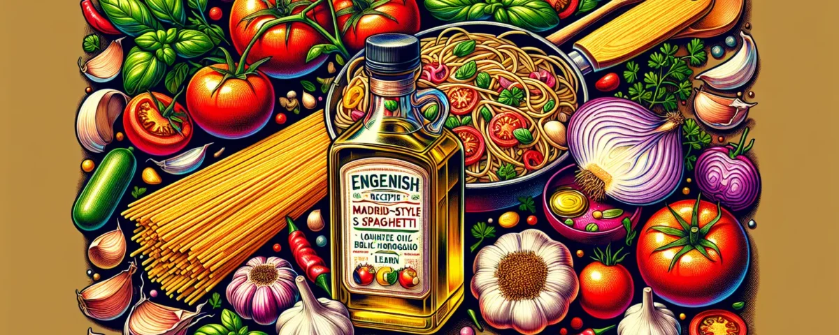 receta en ingles para autentico spaghetti al estilo madrid aprende con olive oil garlic y mas20240217063246 - Recetas de cocina 3 Bocados