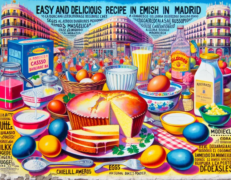 receta facil y deliciosa en ingles desde madrid como preparar un pastel suave con butter eggs milk y baking powder20240217023301 - Recetas de cocina 3 Bocados