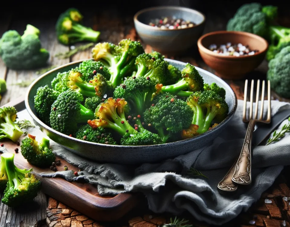 deliciosas brocoli crujientes en freidora de aire una receta rapida y saludable20240306185629 - Recetas de cocina 3 Bocados