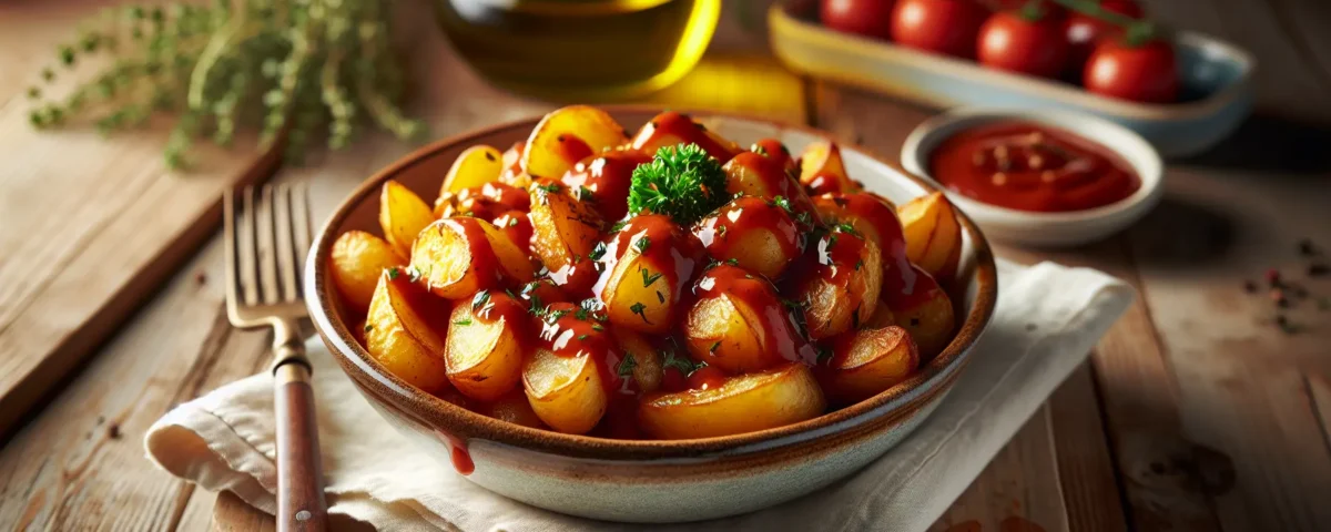 deliciosas patatas bravas en freidora de aire una receta espanola saludable20240302131136 - Recetas de cocina 3 Bocados