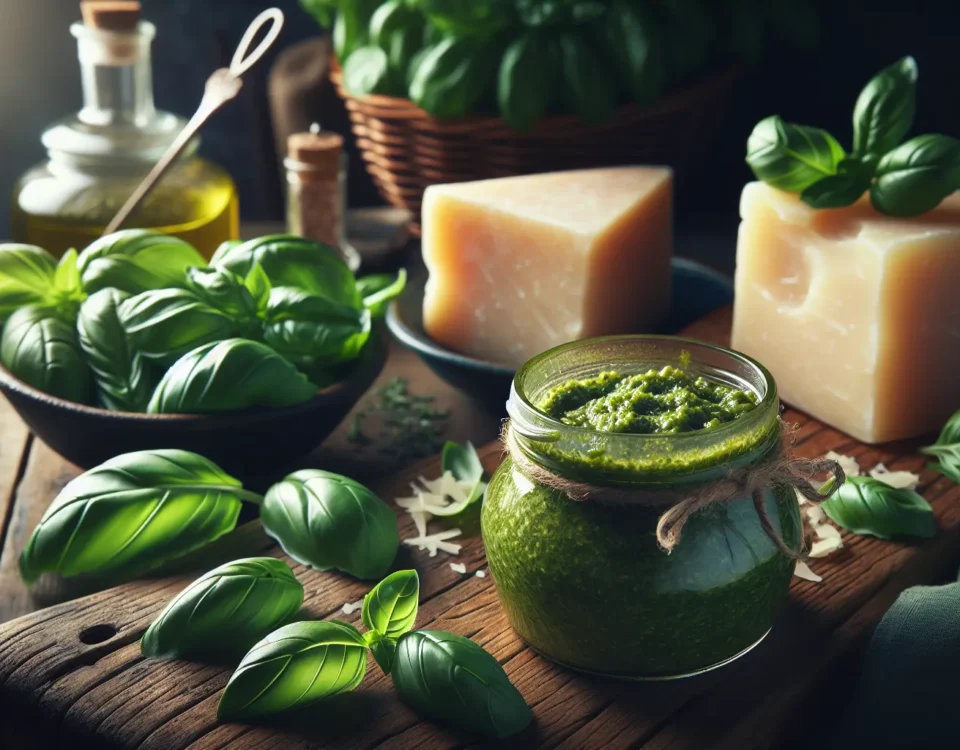 descubre como preparar un delicioso pesto vegetariano italiano la receta perfecta con queso parmesano y albahaca que triunfa en espana20240301063110 - Recetas de cocina 3 Bocados