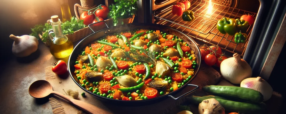 paella vegetariana al horno un festin mediterraneo integral en espana20240301090139 - Recetas de cocina 3 Bocados