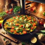 paella vegetariana al horno un festin mediterraneo integral en espana20240301090139 - Recetas de cocina 3 Bocados