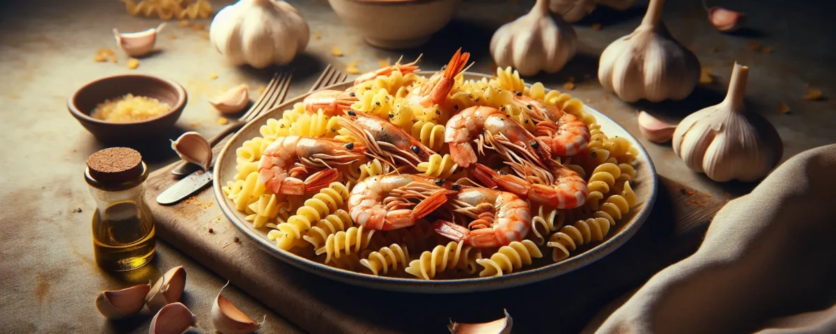 pasta con gambas al ajo una receta mediterranea italiana que conquista espana20240301060108 - Recetas de cocina 3 Bocados