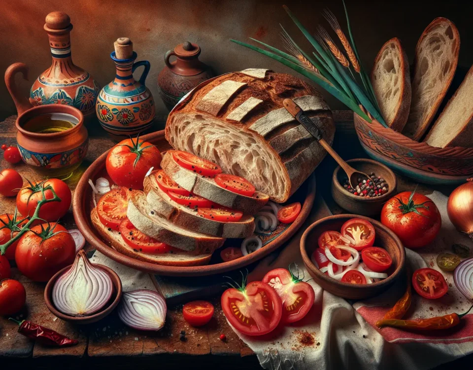 receta explosiva sin fuego pan con tomate y cebolla al estilo mediterraneo sabor salud y tradicion espanola20240301050137 - Recetas de cocina 3 Bocados