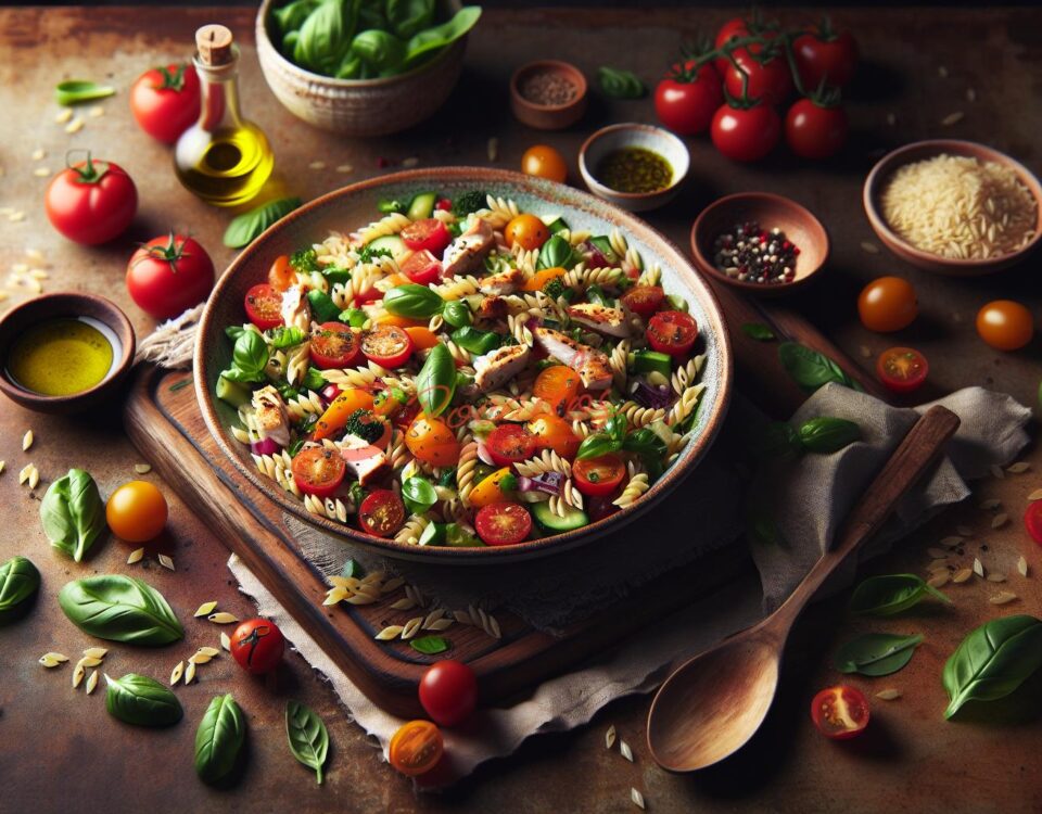 recipe ensalada mediterranea de orzo risoni receta facil y saludable watermarked 20240326190137 - Recetas de cocina 3 Bocados
