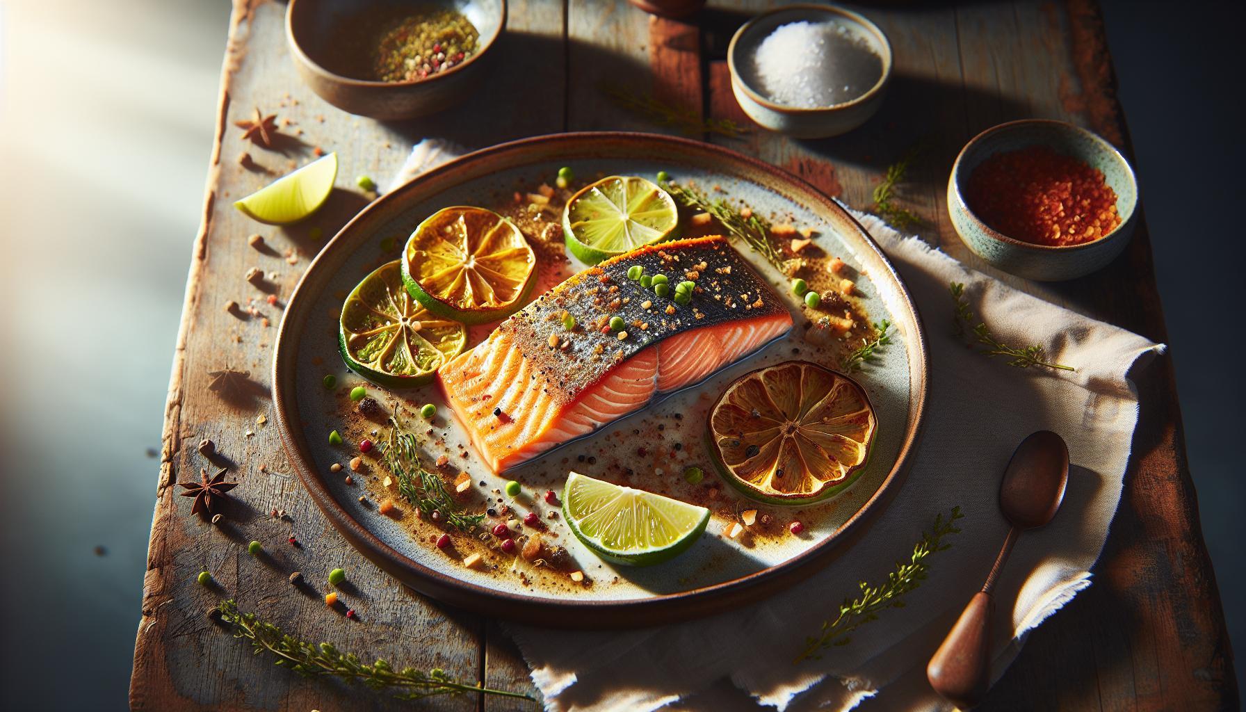 Salmón al Horno con Lima: Receta Fácil y Deliciosa para Impresionar